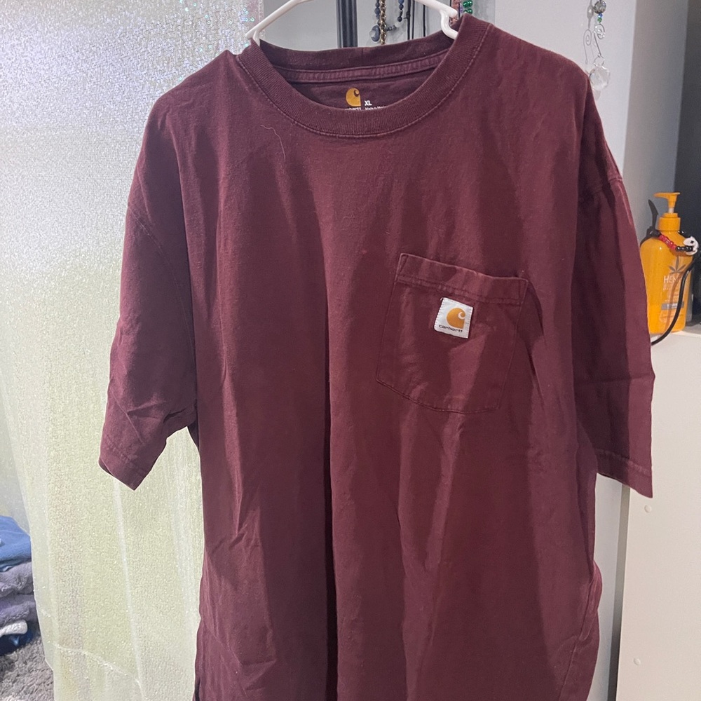 Carhartt Burgundy XL Shirt